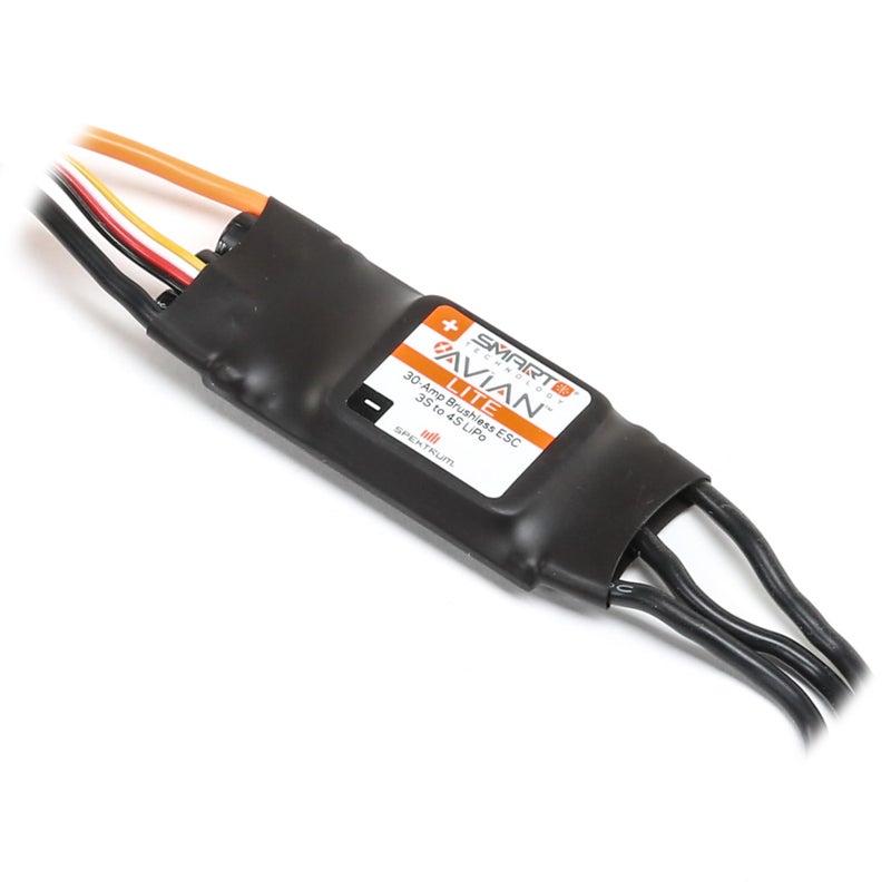 Spektrum SMART Avian 30-Amp Smart Lite Brushless ESC; 2S-3S IC3  SPMXAE30D
